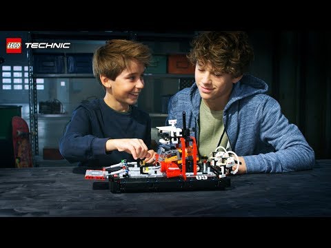 Vidéo LEGO Technic 42076 : L'aéroglisseur
