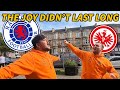 IT WAS FUN WHILE IT LASTED - Rangers lose in the Europa League Final v Frankfurt - Glasgow vlog
