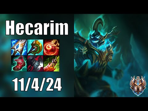 Hecarim vs Darius JUNGLE - Patch 12.22 euw1 CHALLENGER