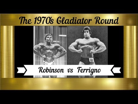 Robby Robinson vs Lou Ferrigno - (1970s Gladiator Round)