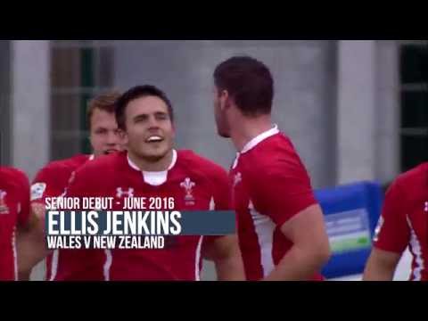Wales' Ellis Jenkins scores back in 2013 at the U20s