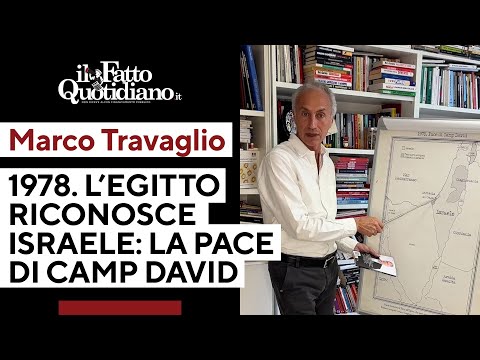 1978. Pace di Camp David. Travaglio spiega Israele e i palestinesi