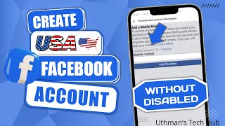 How To Create USA 🇺🇸 Facebook Account Without Getting Disabled (NEW)