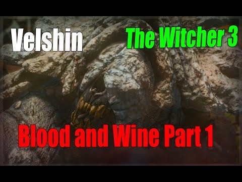 Let's play the Witcher 3 Blood and Wine part 1