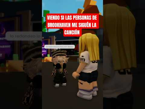 Seeing if the people of Brookhaven can follow my song #robloxedit #roblox #robloxshorts #game