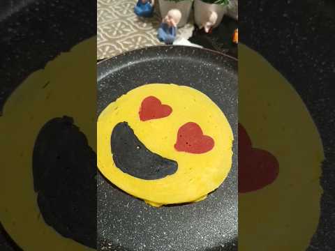 Emoji😍 Pancake | Pancake Art | #viral #emoji #trending #video #shorts | By Mera Suffer