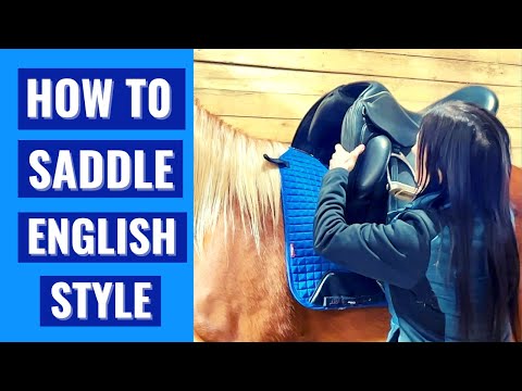 How to Saddle A Horse Correctly and Safely - English Style