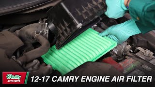 How To: Change the Engine Air Filter in a 2012 to 2017 Toyota Camry