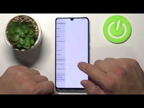 How to Find Display Settings on HUAWEI P30 Pro – Manage Display Settings