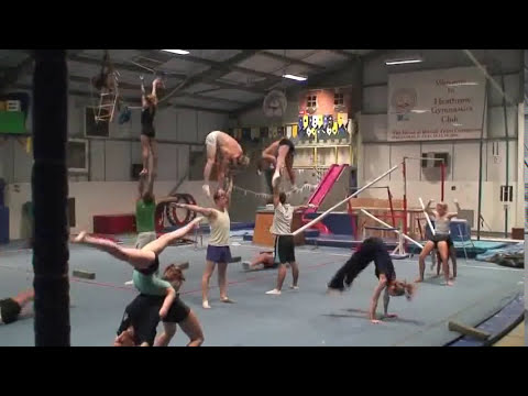 Spelbound rehearse Olympic routine rehearsal for A moment like this