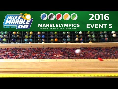 Marble Race: Marble League 2016 Event 5 - Long Jump