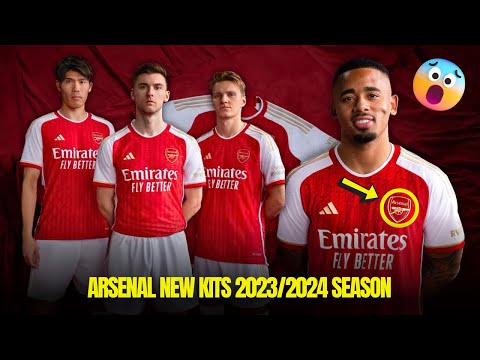 😍Official Arsenal’s New Kits for 2023/24 season