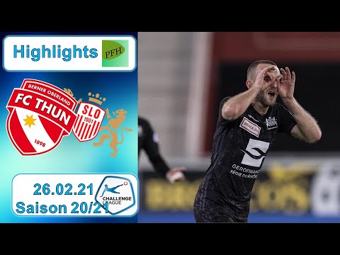 Highlights: FC Thun vs FC Stade Lausanne - Ouchy (26.02.21)