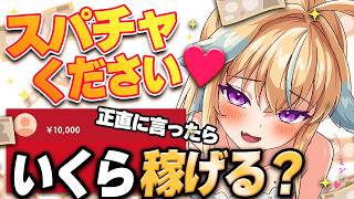 【検証】正直に「スパチャください」と言ったらいくら集まるのか？【従井ノラ】