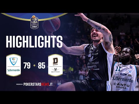 Acqua S.Bernardo Cantù vs. Bertram Derthona Tortona | PokerstarsNews Highlights Serie A Unipol 25/26