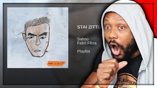 SALMO - STAI ZITTO FEAT. FABRI FIBRA | REACTION!!!