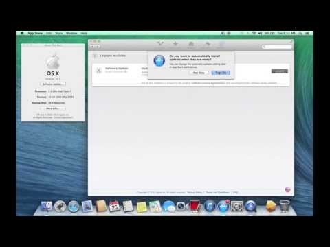 How to Update OS X 10.9 Mavericks