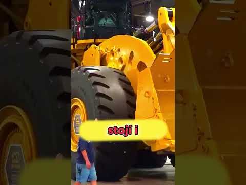 Proč dávají na pneumatiky důlních bagrů řetězy? ⛓️