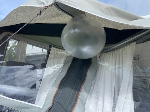 Isabella North Air 400 Sonnendach und Sturmsicherung fürs Zelt nach Sturmschaden!