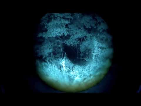 ukázka použití IR laseru SureFire XVL2