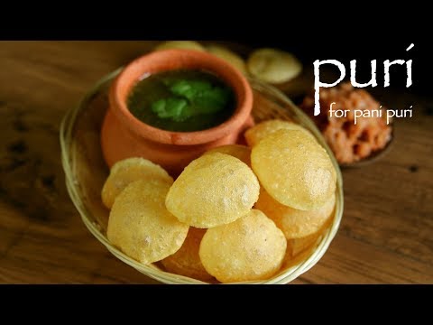 puri recipe for pani puri | gol gappe puri recipe | how to make golgappa recipe