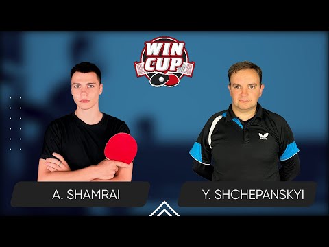 18:30 Andrii Shamrai - Yurii Shchepanskyi West 3 WIN CUP 12.12.2023 | TABLE TENNIS WINCUP