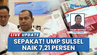 UMP Sulawesi Selatan Naik 7,21 Persen, Buruh Digaji Rp3,9 Juta sesuai Kesepakatan Dewan Pengupahan