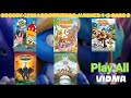 BOB ESPONJA LA PELÍCULA SCOOBY DOO TADEO JONES LOS THORNBERRYS 5 EN 1 DVD PIRATA MENÚ