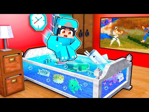 I Turned My Bed Into A Fish Tank With Crazy Fan Girl!