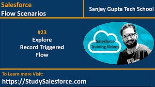 Explore Record Triggered Flow | Learn Salesforce Lightning Flows | Flow Builder Videos