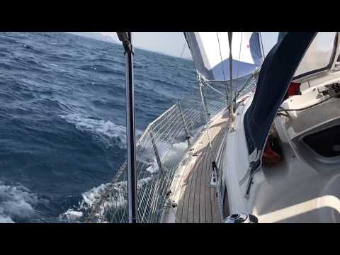 Segeln von Tribunj nach Skradin (Krka Wasserfälle)