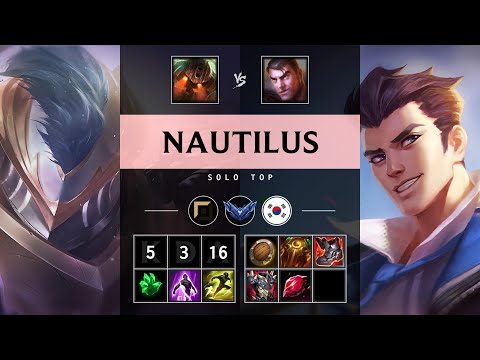 Nautilus Top vs Jayce - KR Diamond Patch 25.15