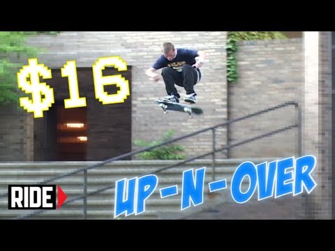 UP-N-OVER! Player #81 Dustin Patterson - Shredit Cards