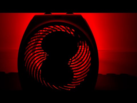 Fan Heater Sound to Sleep Deeply | White Noise Black Screen Sleep Sound