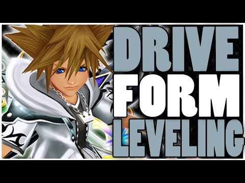 EASY DRIVE FORM LEVELING GUIDE | Kingdom Hearts 2.5 - Level Up FAST!