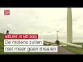 Lijm vergeten bij servicebeurt windmolen en gebiedsverbod voor overlastplegers | Dit is Flevoland