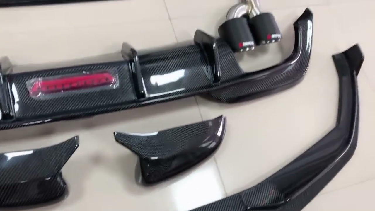 BMW 3 серия G20/G21 2018- гг. Комплект обвеса Carbon FullSet Video 1