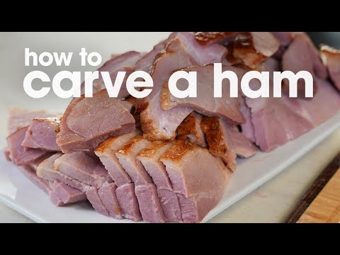 How To Carve a Ham
