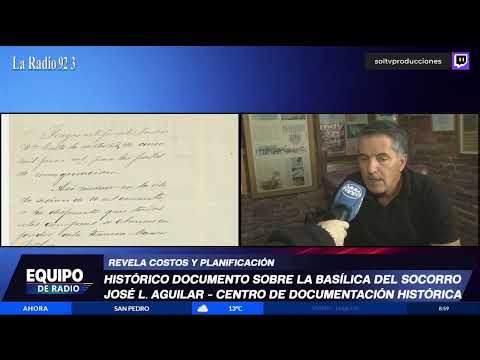 Hallan documentos relacionadas con la inauguración de la basilica del socorro