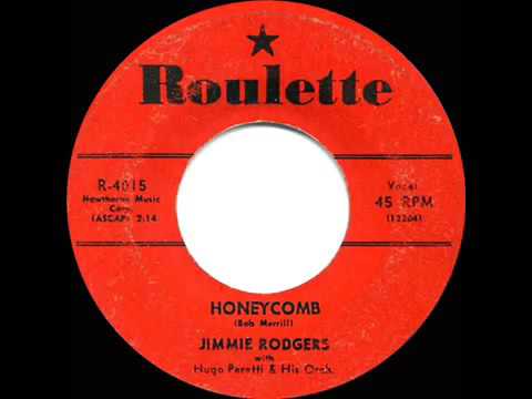 1957 HITS ARCHIVE  Honeycomb   Jimmie Rodgers a #1 record
