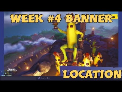 Season 8 Week 4 Secret Banner Location & Highlights | Fortnite