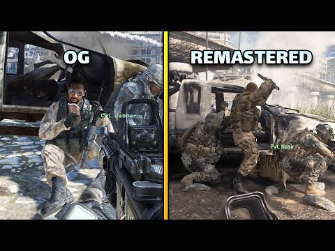 Tiny Changes & Cool Details in MW2 OG vs REMASTERED | Team Player Mission | PART 1