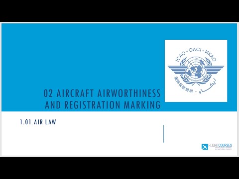 1.01 Airlaw. Part 02 - Aircraft airworthiness and...