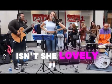 Her voice is gorgeous - Stevie Wonder - Isn’t She Lovely | Fabio, Allie Sherlock & Jason C O V E R