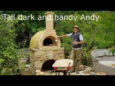 How to build a wood fired oven from refractory mortar not bricks (much easier and faster!)