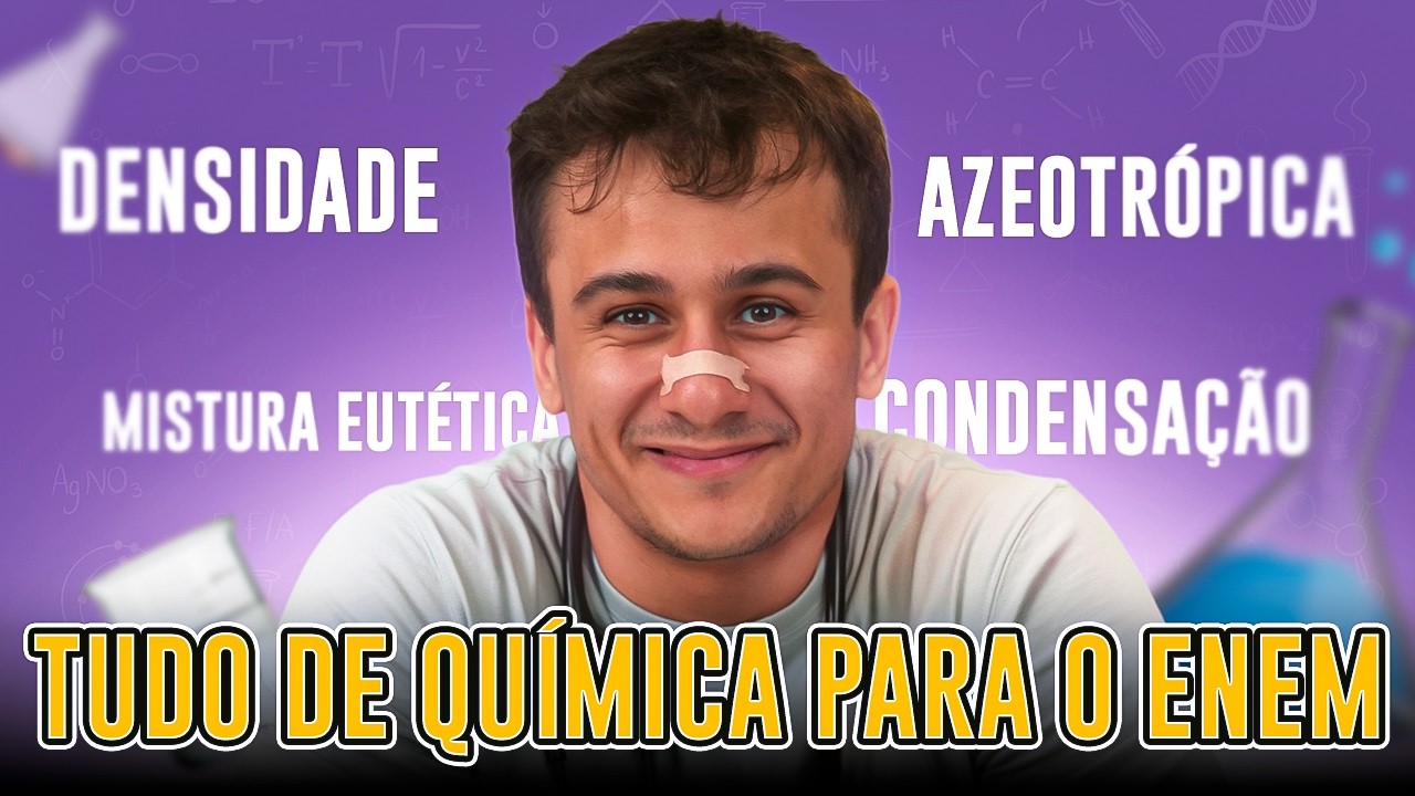 TUDO de QUÍMICA GERAL pro ENEM 2025 (GANHE MUITOS ACERTOS)