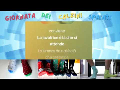 Il calzino Geniale: una canzone per la giornata dei calzini spaiati.