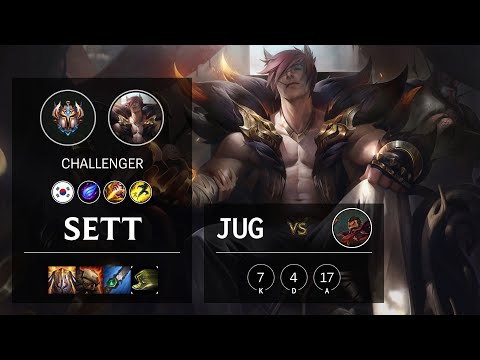Sett Jungle vs Graves - KR Challenger Patch 10.21