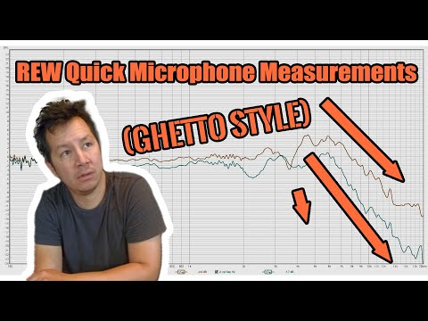REW Quick Microphone Measurements Ghetto Style. Quick and dirty studio microphone response tests.