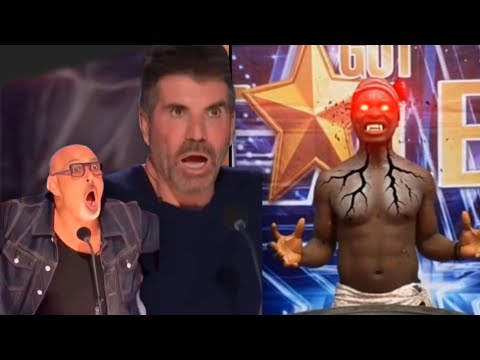 My vampire transformation at the AGT. It was very intensed. The judges and audience were scared 😱😱😱